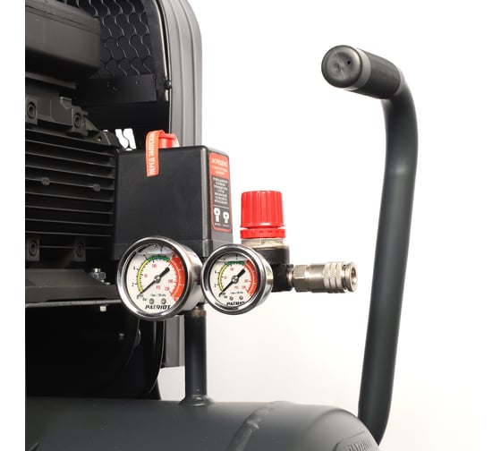 Компрессор Patriot KRX 420 L50, поршневой, ременной, масляный, 420 л/мин, 50 л, 10 бар, 2.2 кВт, 230 В 545302310