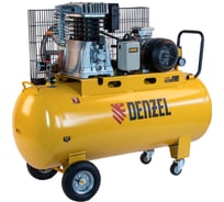 Воздушный компрессор Denzel BCI4000-T/200, ременной привод 4,0 кВт, 200 литров, 690 л/мин 58124