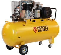 Воздушный компрессор Denzel BCI5500-T/270 ременной привод, 5,5 кВт, 270 литров, 850 л/мин 58129