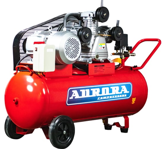 Компрессор ременной Aurora TORNADO-115 (110л, 580 л/мин на входе, 3 кВт, 380В) 38214