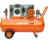 Компрессор с ременной передачей безмасляный Кратон AC-510-100-BDW 3 01 01 069