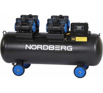 Компрессор безмасляный NORDBERG 380 В, ресивер 300 л, 1000 л/мин NCEO300/1000