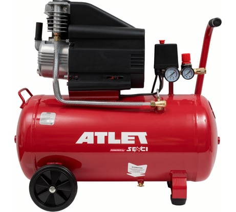 Поршневой масляный Компрессор (50 л, 8 бар, 185 л/мин) ATLET SC-D50L