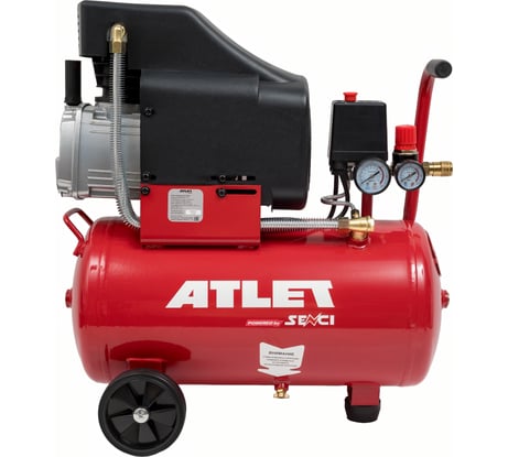 Поршневой масляный компрессор ATLET (24 л, 8 бар, 170 л/мин) SC-DS24L