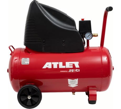 Поршневой безмасляный компрессор ATLET (50 л, 8 бар, 185 л/мин) SC-OF50LP