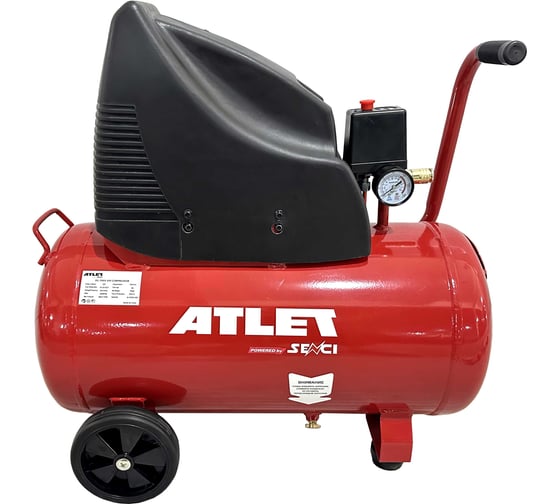 Поршневой безмасляный компрессор ATLET (50 л, 8 бар, 185 л/мин) SC-OF50LP