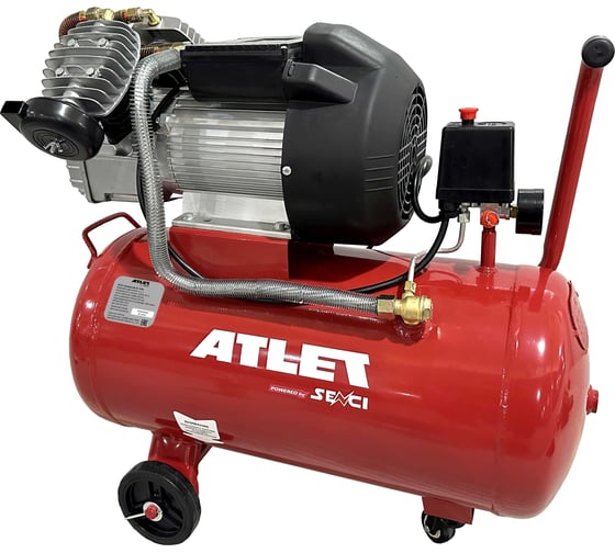 Поршневой масляный компрессор ATLET (50 л, 8 бар, 356 л/мин) SC-V50L