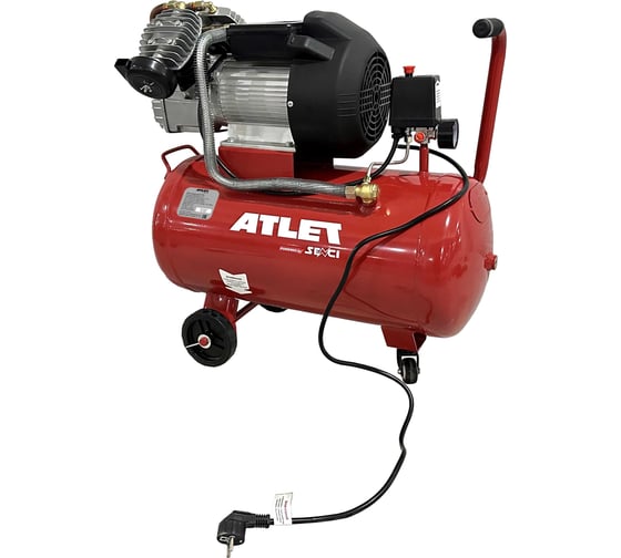 Поршневой масляный компрессор ATLET (50 л, 8 бар, 356 л/мин) SC-V50L