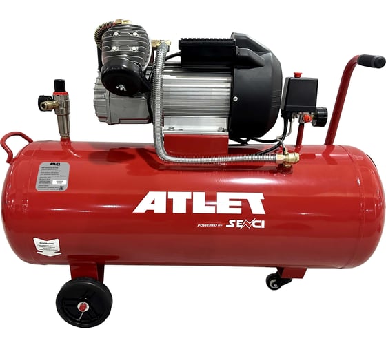 Поршневой масляный компрессор ATLET (100 л, 8 бар, 356 л/мин) SC-V100L 1