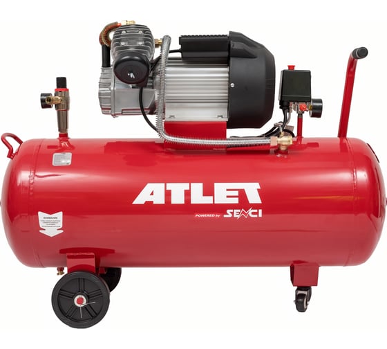 Поршневой масляный компрессор ATLET (100 л, 8 бар, 356 л/мин) SC-V100L