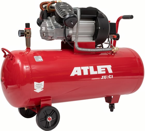 Поршневой масляный компрессор ATLET (100 л, 8 бар, 356 л/мин) SC-V100L