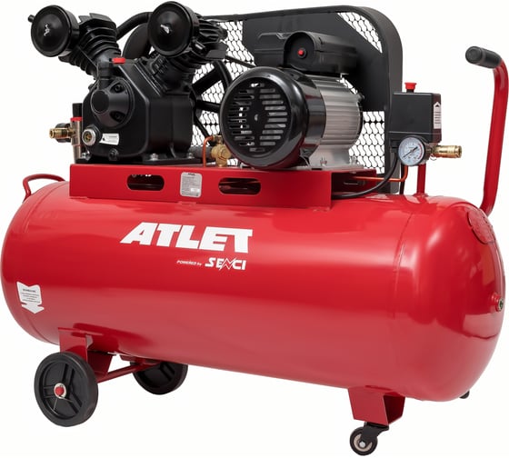 Поршневой масляный компрессор ATLET (100 л, 10 бар, 300 л/мин) SC270-100L-3