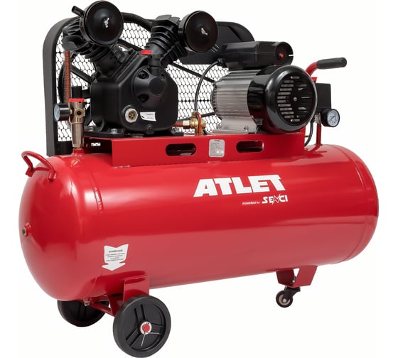 Поршневой масляный компрессор ATLET (100 л, 10 бар, 300 л/мин) SC270-100L-3
