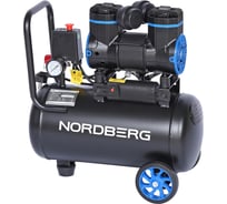 Компрессор безмасляный NORDBERG 220 В, ресивер 18 л, 170 л/мин NCEO10/170