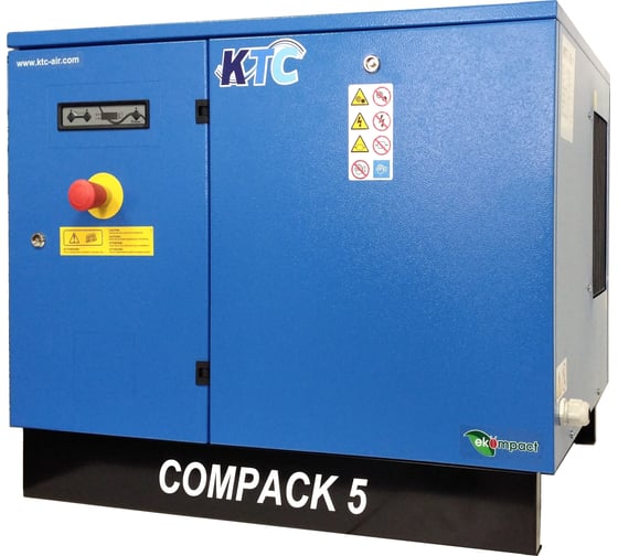 Винтовой компрессор KTC 650 л/мин, 380В COMPACK 5-10