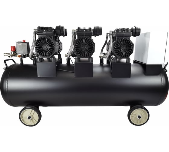 Малошумный компрессор Pegas pneumatic PG-4200 120л, 460 л/мин, 4.2квт безмасляный 6623