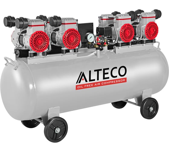 Безмаслянный компрессор ALTECO ACO 120L 63427 1