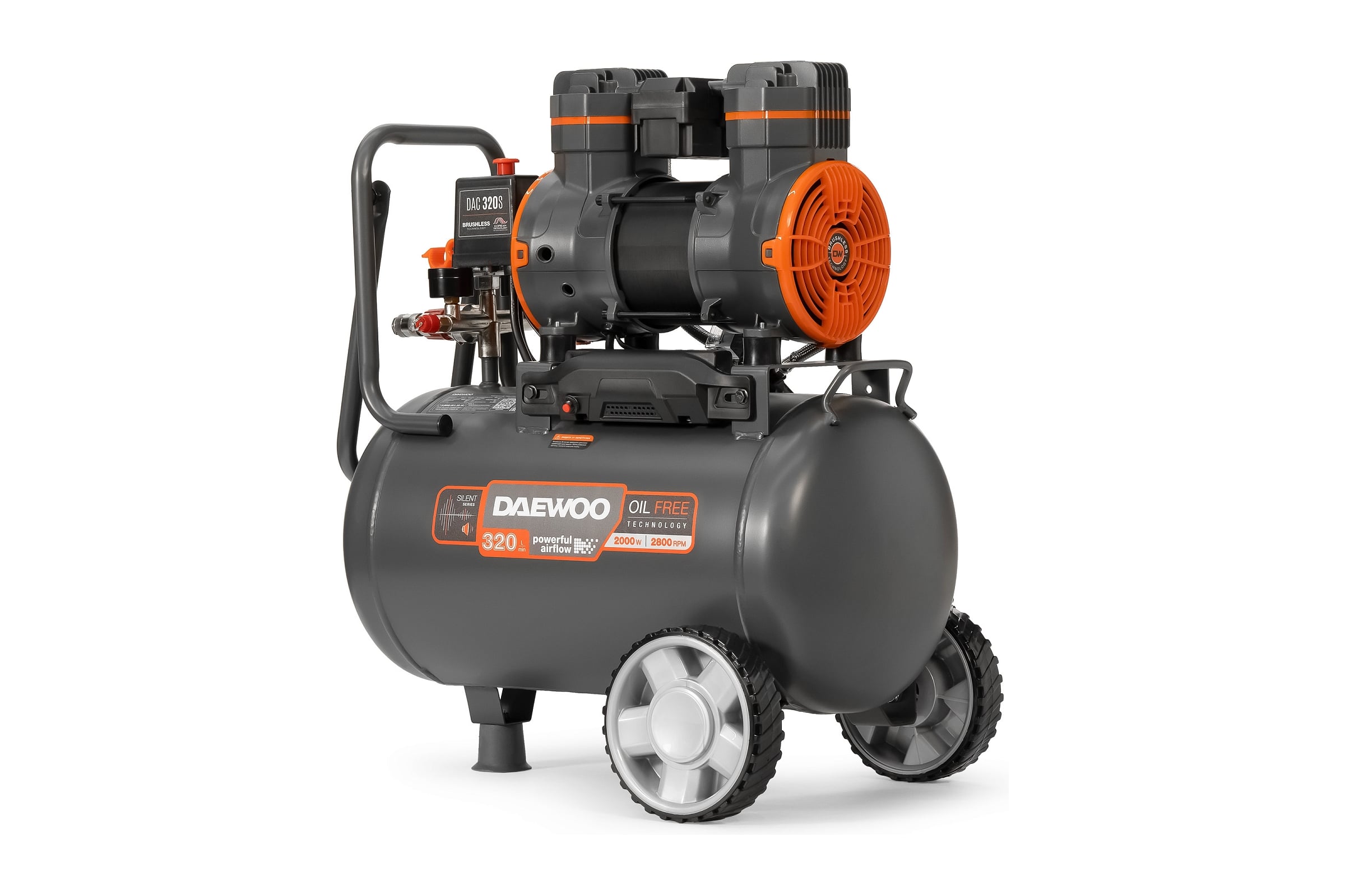 БезмасляныйкомпрессорвысокойпроизводительностиDAEWOODAC320S