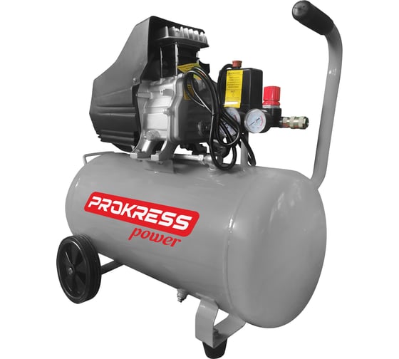Компрессор PROKRESSPOWER PROKRESS Taiga 50/280 ( 280л/мин, бак 50л, 8 атм) РБ000035728 1