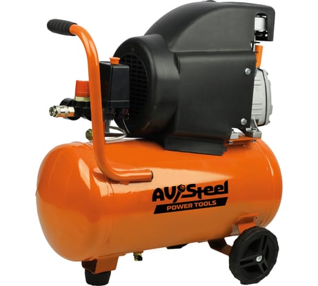 Компрессор AV Steel AV 24л/8 бар/140л AV-965110