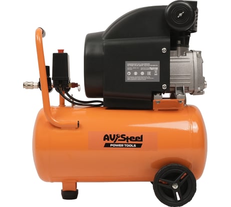 Компрессор AV Steel AV 24л/8 бар/140л AV-965110