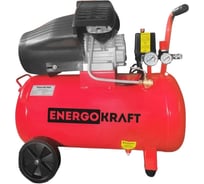 Компрессор ENERGOKRAFT Titan-50/460, 2,3кВт, 50л, 460 л/мин, 2-х цилиндровый и V-образная «голова» РБ000035725