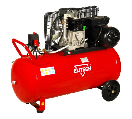 Ременной компрессор ELITECH КР100/AB510/3Т