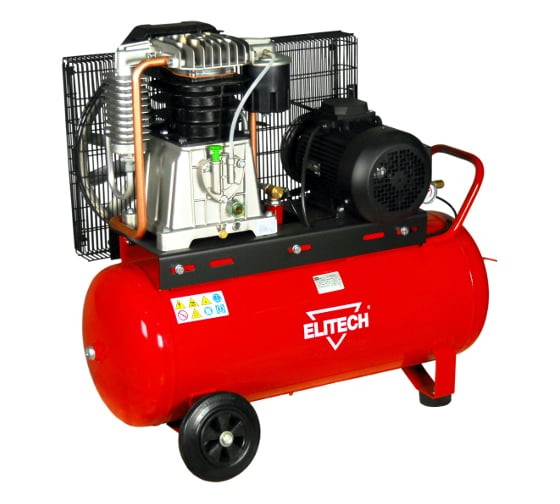 Ременной компрессор ELITECH КР100/AB850/5.5Т