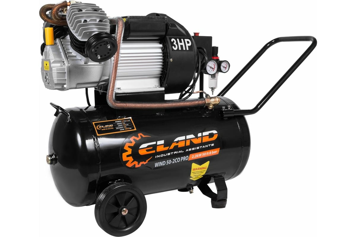 Компрессор ELAND WIND 50-2CO PRO 502COPROEL - выгодная цена, отзывы ...