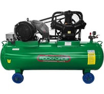Компрессор 3-х поршневой с ременным приводом Rockforce (7.5кВт, ресивер 300л, 900л/м, 380В) RF-TB390-300(62486)