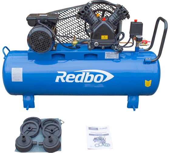 Компрессор масляный коаксиальный Redbo ACO-100/2400 19743