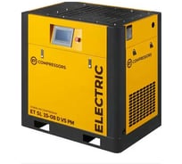 Винтовой компрессор без муфты с частотником и двигателем на постоянных магнитах ET 100593617