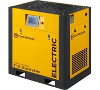 Винтовой компрессор без муфты с частотником и двигателем на постоянных магнитах ET 100593618