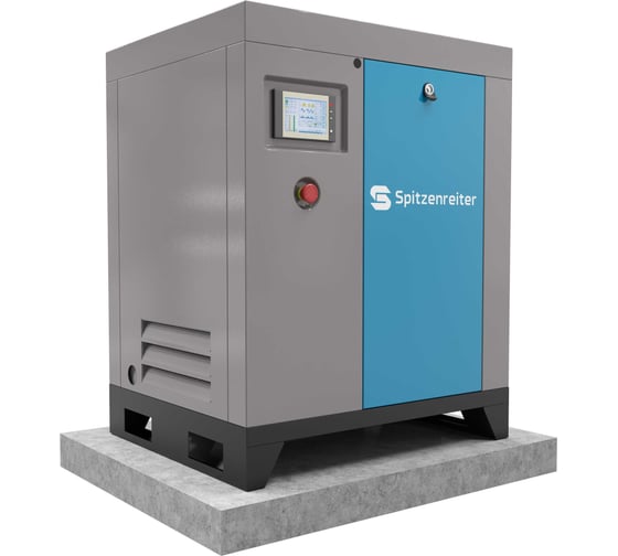 Винтовой компрессор Spitzenreiter S-15DF с частотным преобразователем 10 бар С15ДФ10Б 1