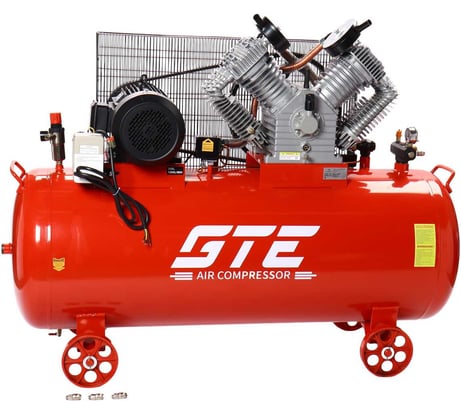 Компрессор поршневой GTE (с ременным приводом, 380 В, ресивер 500 л, 1200 л/мин, -MR45001200A) 503422