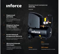 Безмасляный компрессор Inforce OCX-24L 04-06-32