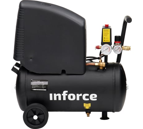 Безмасляный компрессор (24 л; 8 бар; 220 л/мин) Inforce OCX-24L 04-06-32