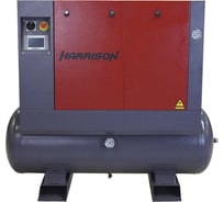 Винтовой компрессор Harrison с ресивером, осушителем и фильтрами: 800л/мин, 8бар, 5,5кВт, HRS-94800TDF3-8