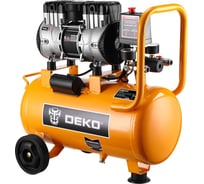 Компрессор воздушный DEKO поршневой, безмасляный, AC24-180/8, 24л, ресивер 083-3011