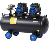 Компрессор безмасляный NORDBERG 220В, ресивер 125л, 500л/мин NCEO120/500