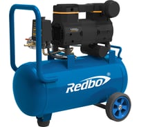 Компрессор безмасляный Redbo ACN-25/1200, 1.2кВт, 105л/мин, 25л, 2цил 39773