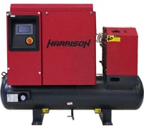 Винтовой компрессор с ресивером и осушителем на постоянных магнитах Harrison HRS-96260-8TD1J/220