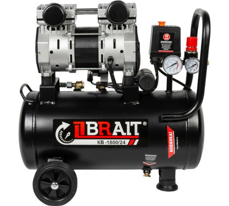 Воздушный компрессор BRAIT КB-1800/24 20.01.009.043