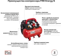 Поршневой компрессор Fini ENERGY 6 100566927