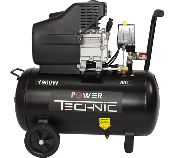 Компрессор POWER TECHNIC коаксиальный, масляный, 220В, 2000Вт  ACD290/050