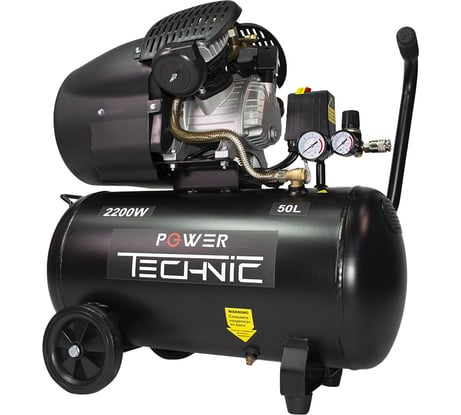 Компрессор POWER TECHNIC коаксиальный, масляный, 220В, 2200Вт ACD400/050