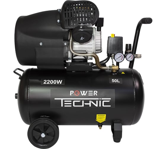 Компрессор POWER TECHNIC коаксиальный, масляный, 220В, 2200Вт ACD400/050