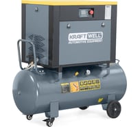 Компрессор винтовой KraftWell 680л/мин, 10бар, 200л, 380В KRW-PSC680-200L