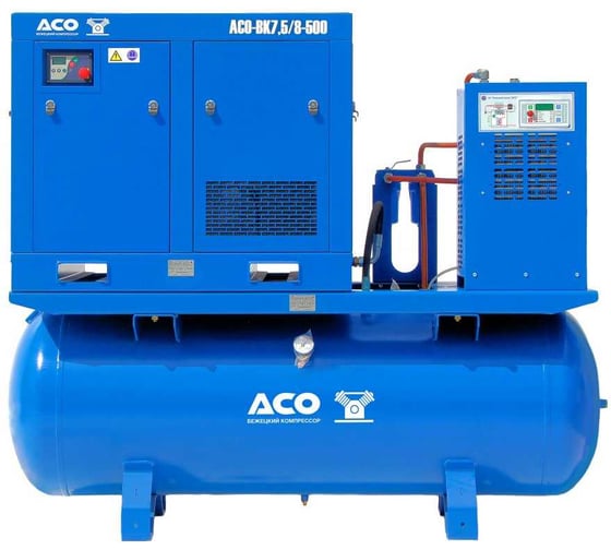 Установка компрессорная винтовая Бежецк АСО АСО-ВК 7,5/10М2.ОВ-500 ВК-7,5М2.ОВ-01 1