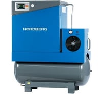 Винтовой компрессор NORDBERG 11кВт, ресивер 500л, 10Бар, 1450л/мин NCA15RD